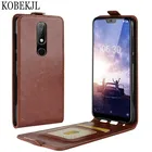 Чехол-книжка для Nokia X5, Nokia 5,1 Plus, из искусственной кожи, с отделением-бумажником, для Nokia 5,1 Plus, 5,1 Plus, TA-1105, NokiaX5, TA-1109
