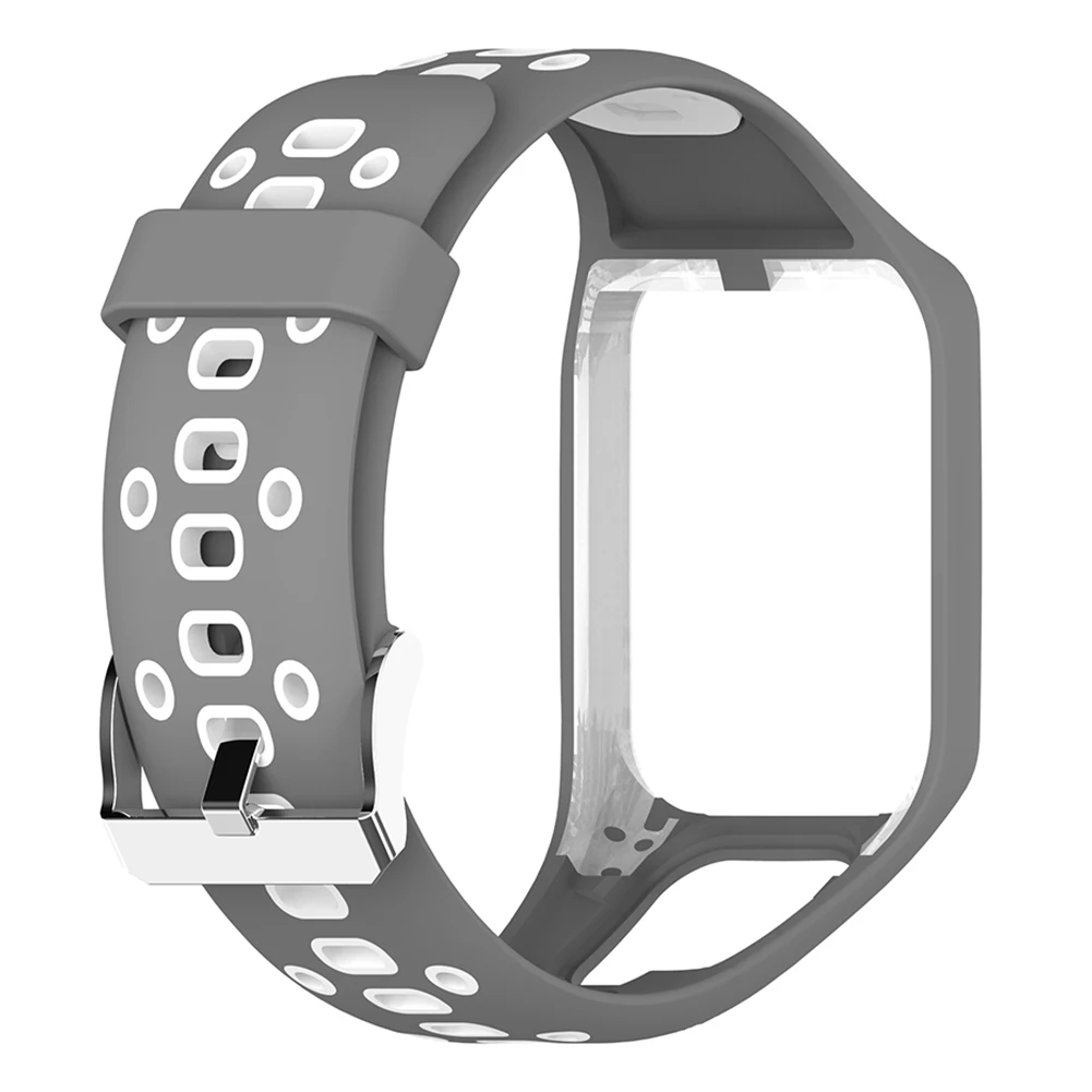 Силиконовый сменный ремешок на запястье ремешок для TomTom 2 3 серии Runner 2 3 Spark серии Golfer 2 Adventurer gps часы