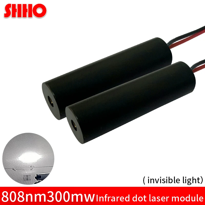 

Discount customizable invisible light 808nm 300mw infrared dot laser module 12*42mm IR signal transmitter radar ranging IR piont