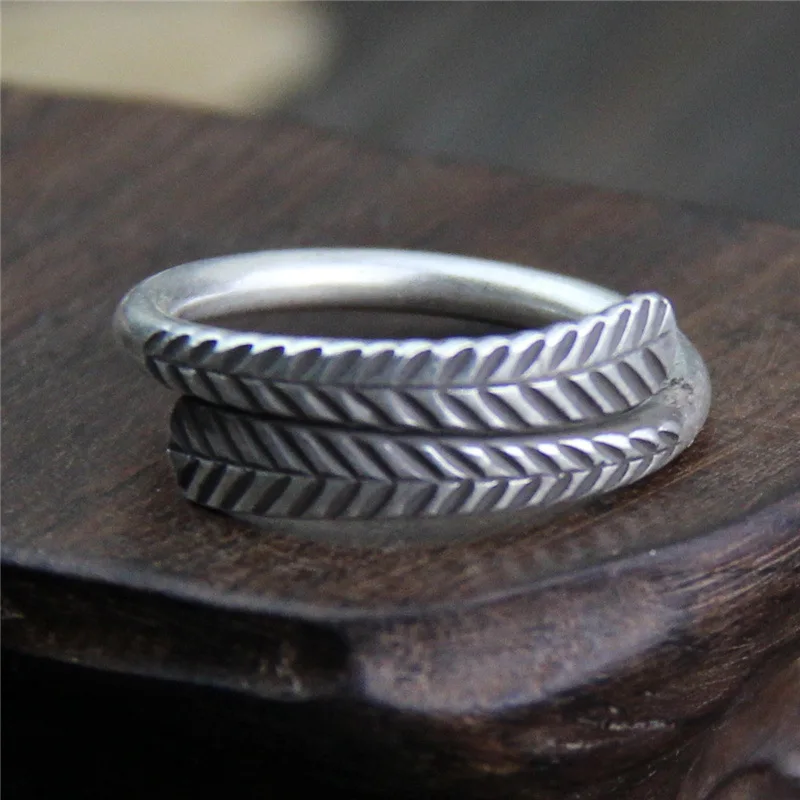 Оптовая продажа тайский Чиангмай ручной работы с серебряным покрытием кольцо