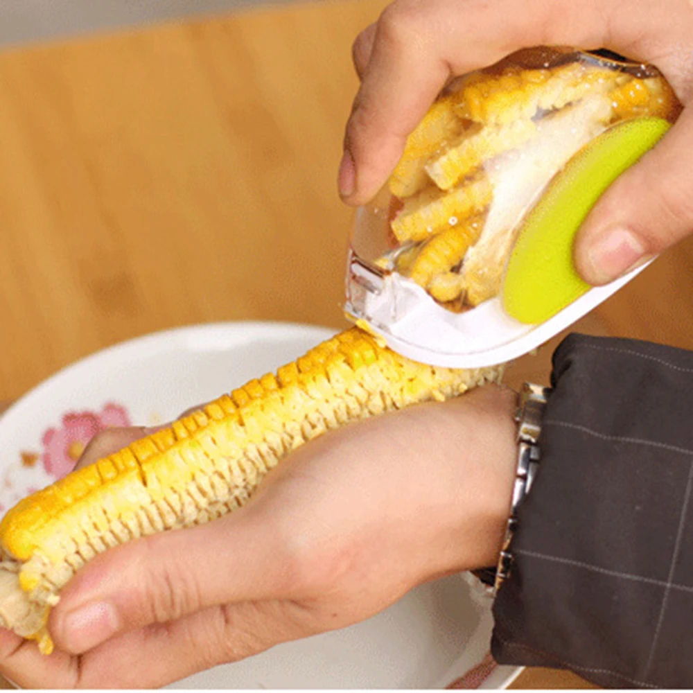 Полезная свежая кукуруза для зачистки сладкой кукурузы устройство молотилка