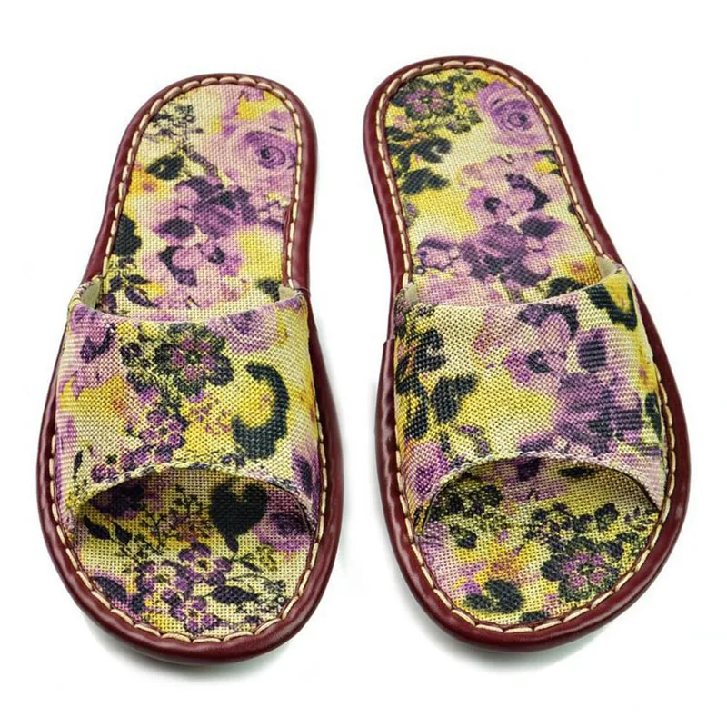 Женские сандалии гладиаторы Mntrerm летние на плоской подошве из хлопка и льна