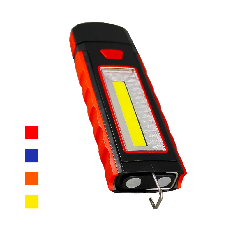 1PCS Adjustable COB LED Work Light Inspection Lamp Hand Torch Magnetic Camping Tent Lantern With Hook Magnet | Автомобили и