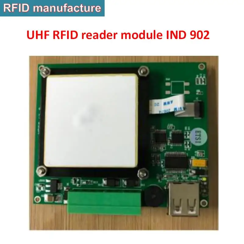 Большой радиус действия uhf RFID считыватель модулей Поддержка Java язык USB rs232 UHF ридер