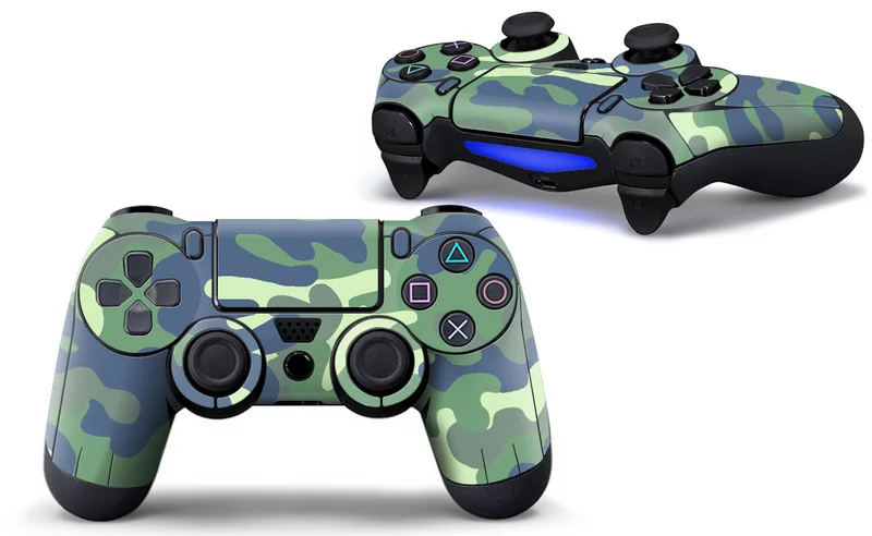 Камуфляж виниловая кожа Наклейка Обложка для sony PS4 контроллер кожи для Playstation 4 наклейка на джойстик ДЖОЙСТИК Джойстик контроллер