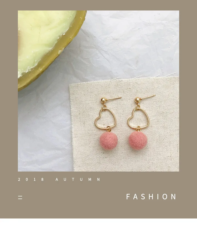 Женские серьги-гвоздики в форме шарика | Украшения и аксессуары