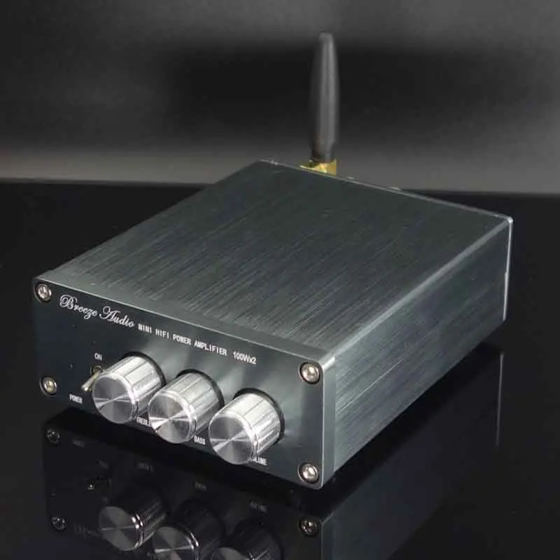Kaolanhon 2,0 TPA3116 50WX2 100WX2 4,2 Bluetooth усилитель DC 12~ 25 в HIFI класс стерео домашний аудио цифровой мини-усилитель