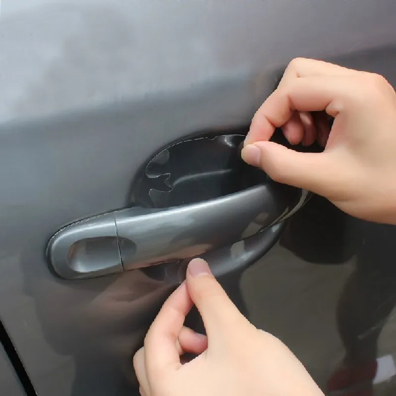 Универсальная виниловая Защитная пленка для боковой двери автомобиля 4 шт./упак.