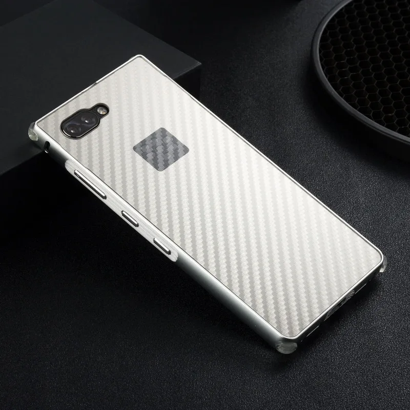 Роскошный металлический корпус чехол для Blackberry Key2 KeyTwo Case 2 в 1 Pull& Push из углеродного волокна PC жесткий чехол для Blackberry Athena чехол
