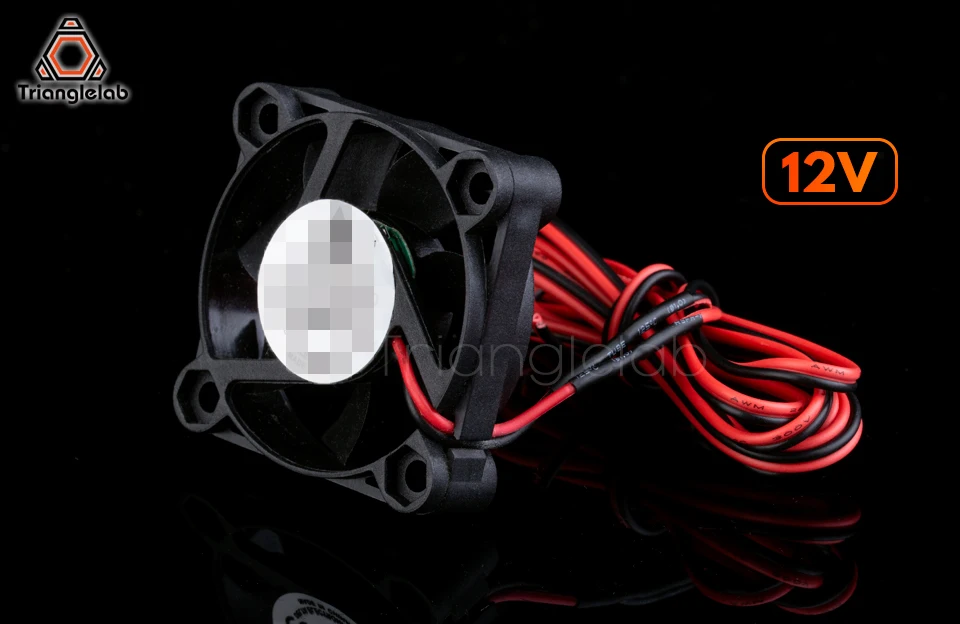 Trianglelab 3d принтер Часть DC 12 В/24 В 2P 4010 40*40*10 мм Бесщеточный Вентилятор Кулер 4010s охлаждающий вентилятор с кабелем 100 мм