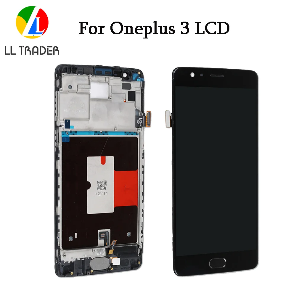 LL TRADER 5 ''сенсорный экран в сборе для Oneplus Three A3000 ЖК дисплей дигитайзер 3 панель