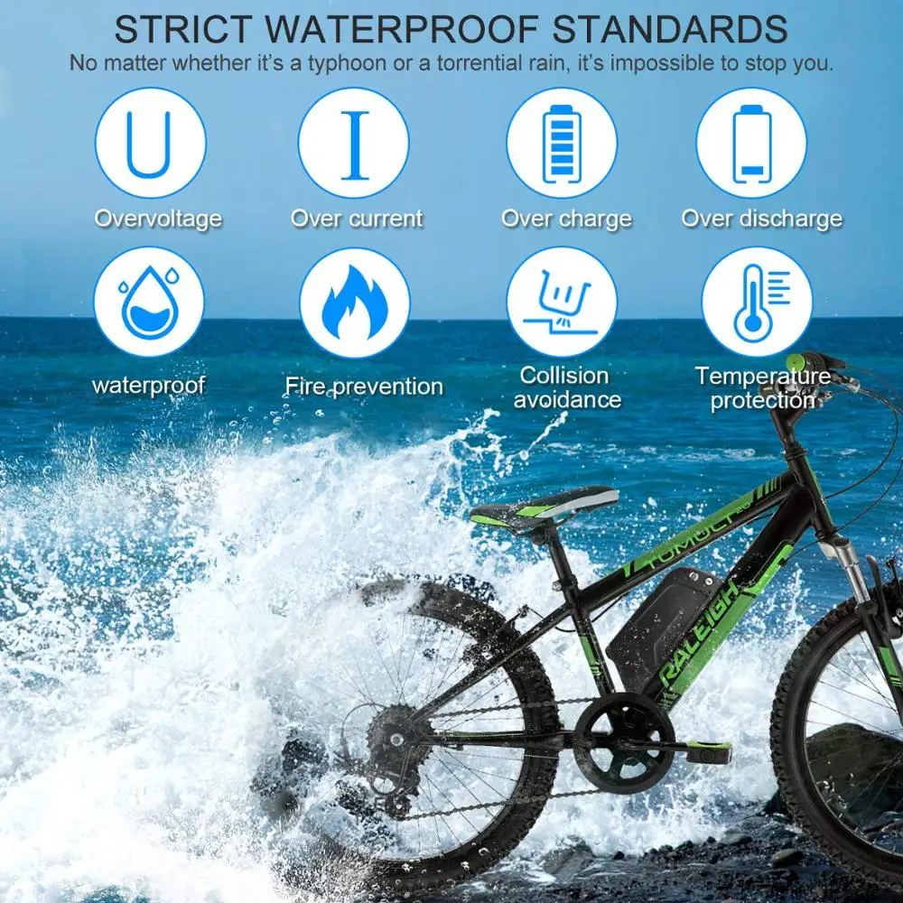 Аккумуляторная батарея для электровелосипеда 48 В 12 А · ч 54 6 ч|Батарея