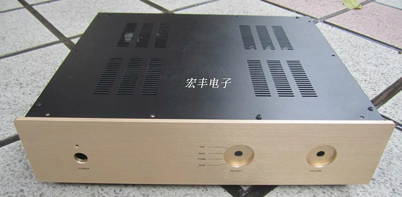 400*100*300 мм трубчатый предусилитель шасси/чехол для усилителя/коробка сделай