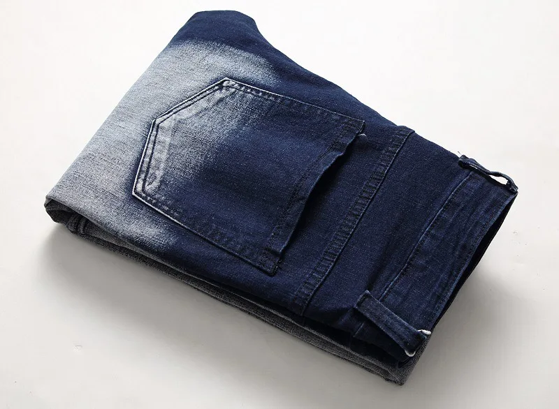 

2019 New Design Men Casual Jean Homme Slim Straight Pants Male Jeans Men