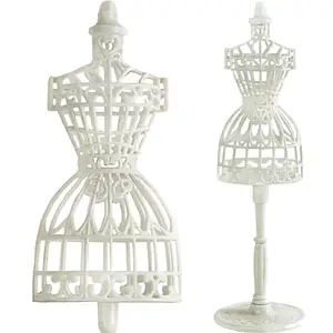 1 шт., белая пластиковая подставка для модели куклы-принцессы, демонстрационная одежда, платье, манекен, аксессуары, держатель для куклы Барби, игрушки для девочек