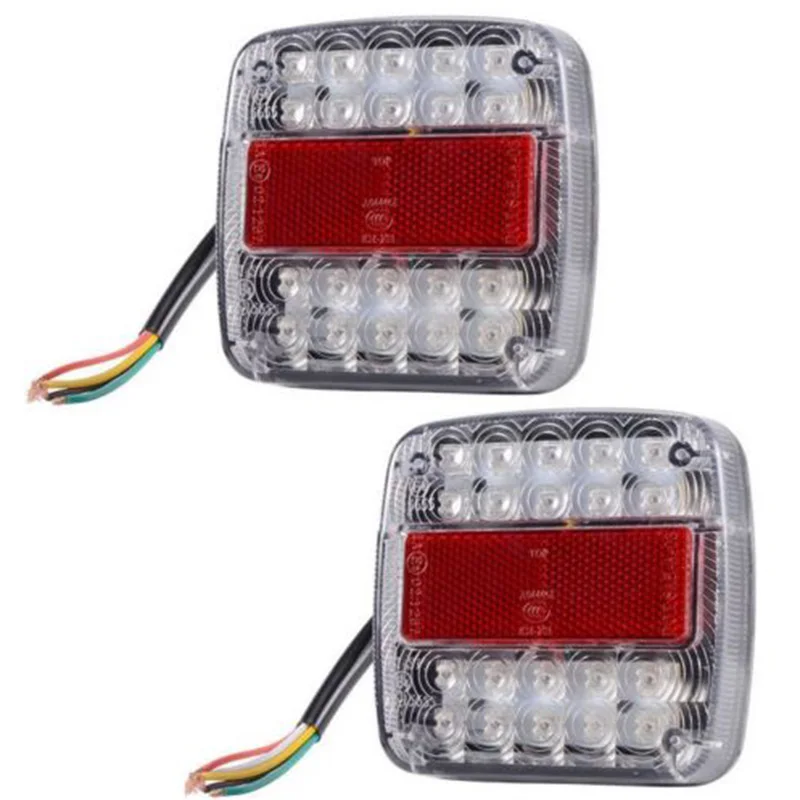 2 шт./компл. 26LED задний стоп-сигнал поворота номерного знака светильник дорожная