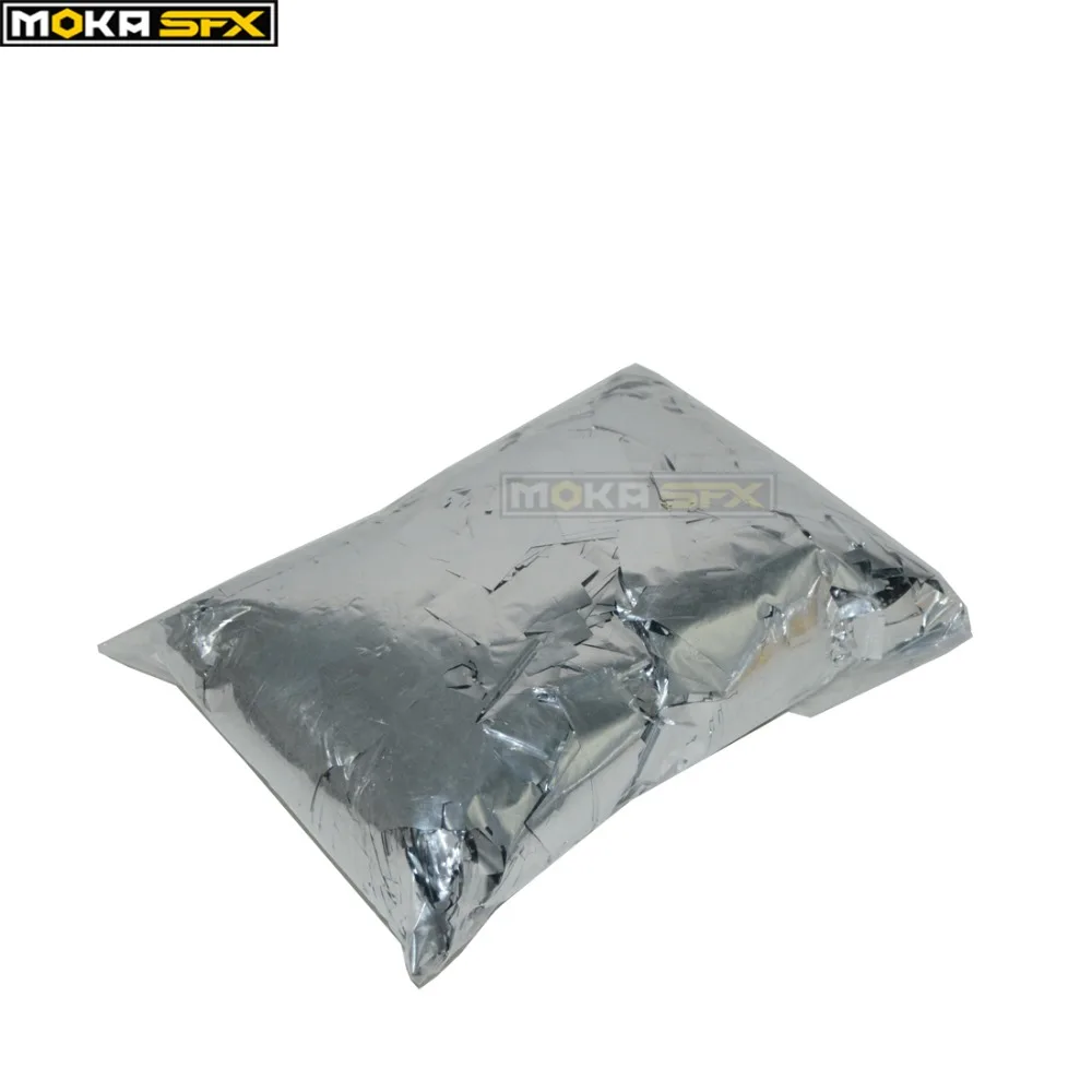 

5kg/lot Confetti Paper Silver color confetti paper accessories for Confetti machine Outdoor Events