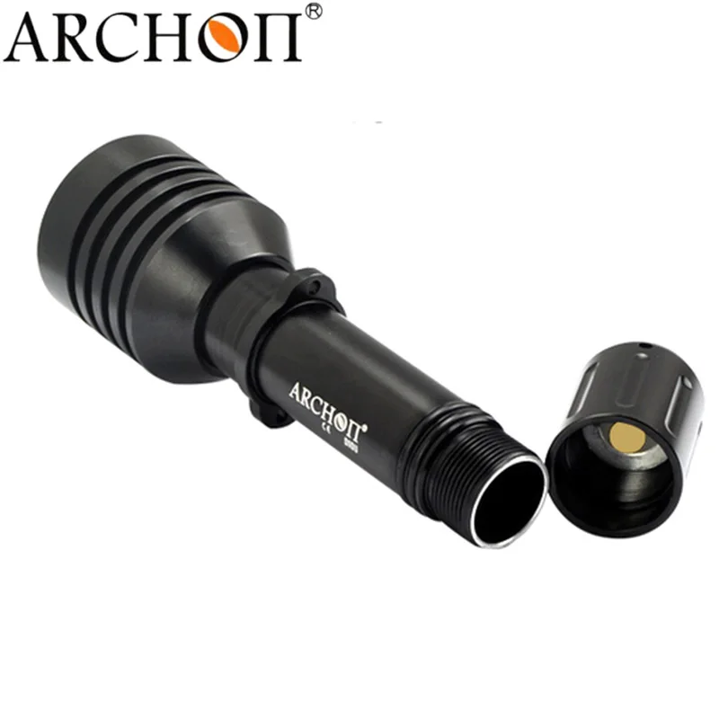 Дайвинг Охота фонарик ARCHON D10U W16U Масштабируемые Погружения свет подводные фонари