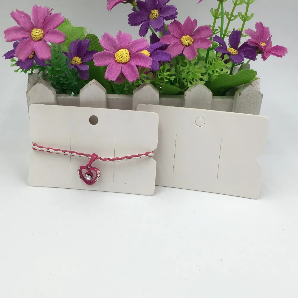 200 шт. бумажные карты для волос заколки аксессуары с картами | Украшения и