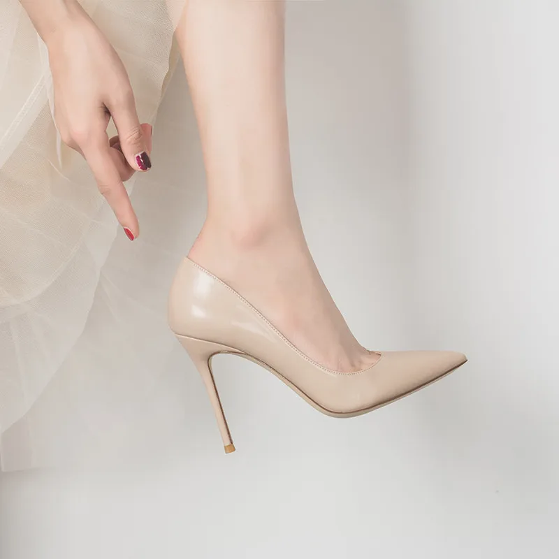 Женские свадебные туфли на высоком каблуке COCOAFOAL черные красные вечерние | Обувь