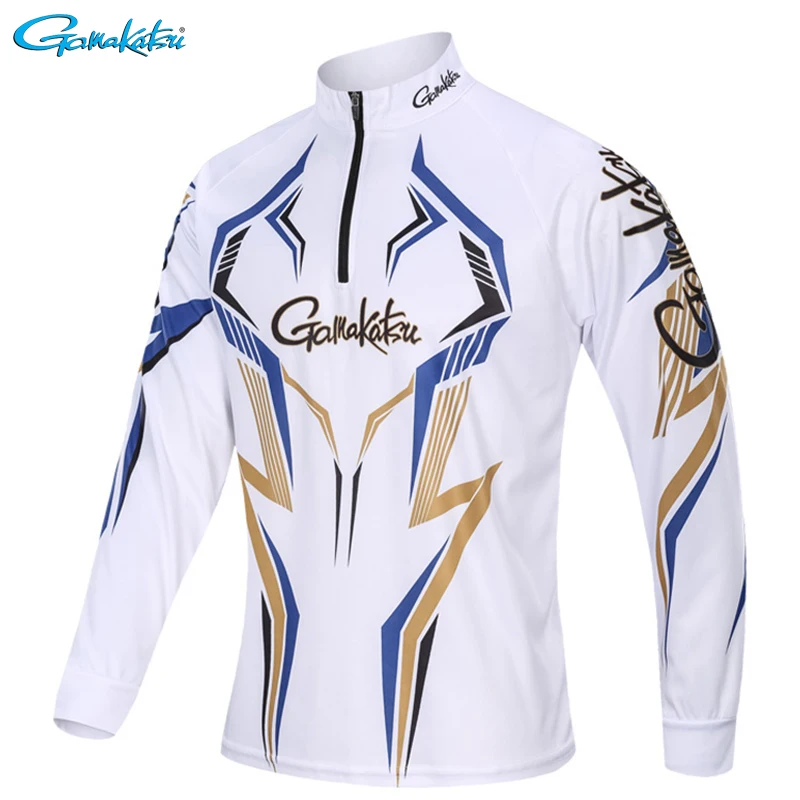 White Blue Vmc До Костюмы новинка, для рыбалки, с длинным рукавом Одежда под открытым небом Солнцезащитная шляпа от солнца дышащий ультратонкий, защищает от ультрафиолета, рубашки рыбной ловли - Цвет: White Blue