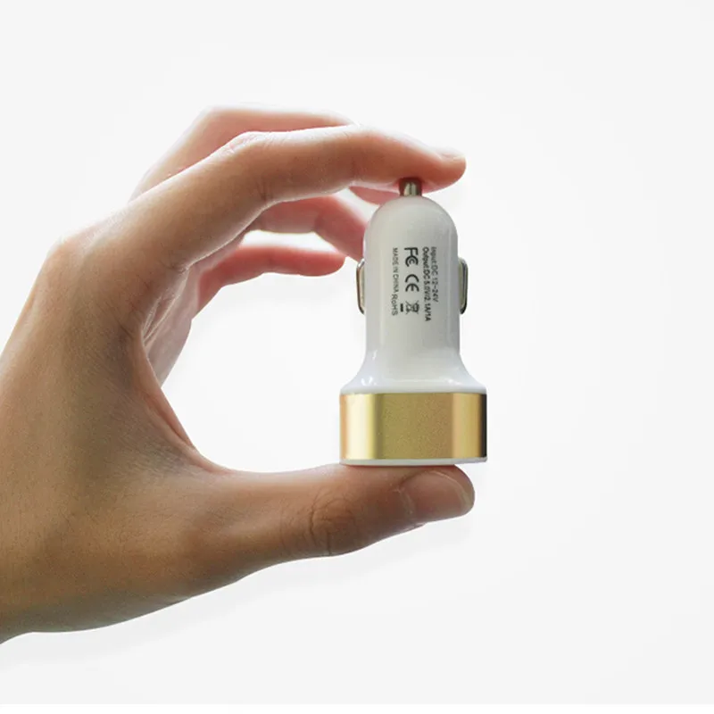 Автомобильное зарядное устройство с двумя USB-портами 2 1 а | Электроника