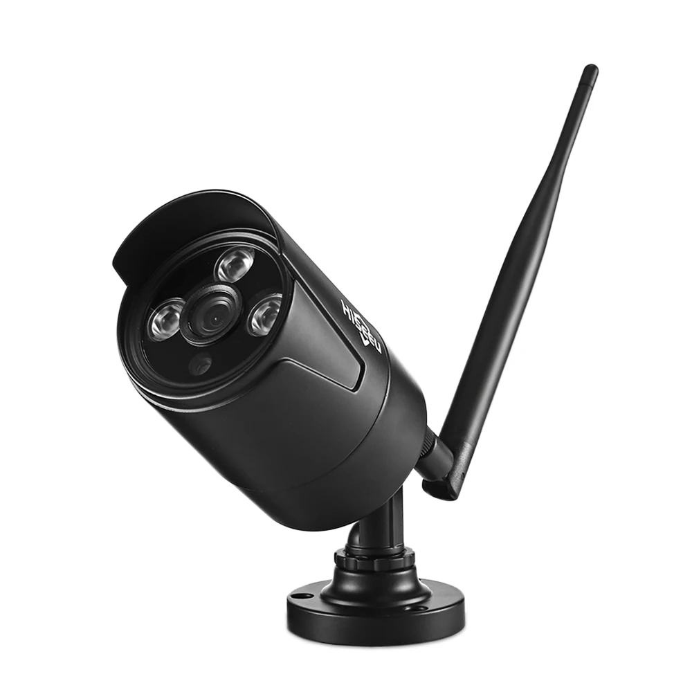 Hiseeu WNKIT 4HB612B 4CH Беспроводная CCTV 1080P NVR комплект открытый WiFi WLAN 2.0MP IP камера