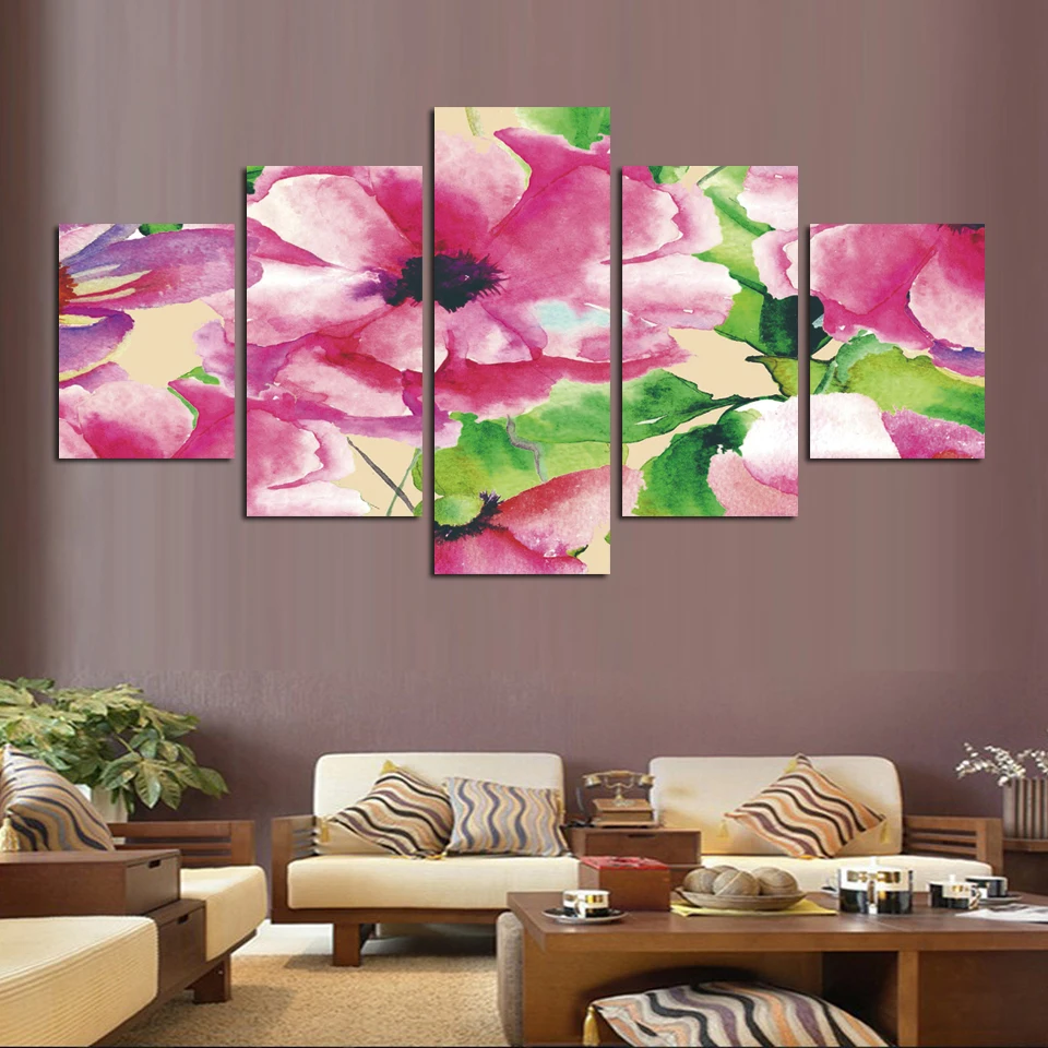 Современные Цветок Холст Картина Домашний Декор холст Аватар для печати на стене