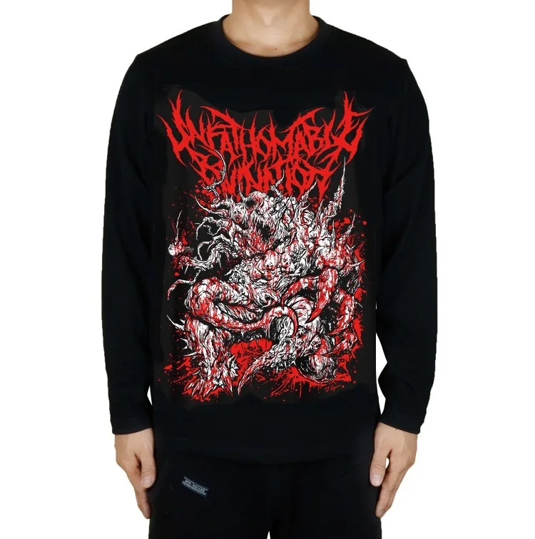 Ужасная Непревзойденная рубашка в стиле Харадзюку с длинными рукавами уличная