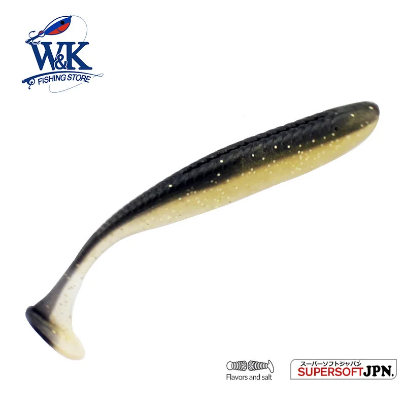W& K брендовая Мягкая приманка 4.7 inch 5 шт./пакет пресноводных Рыбалка Интимные аксессуары spiner leurre подачи Судак Горячая J1604-012