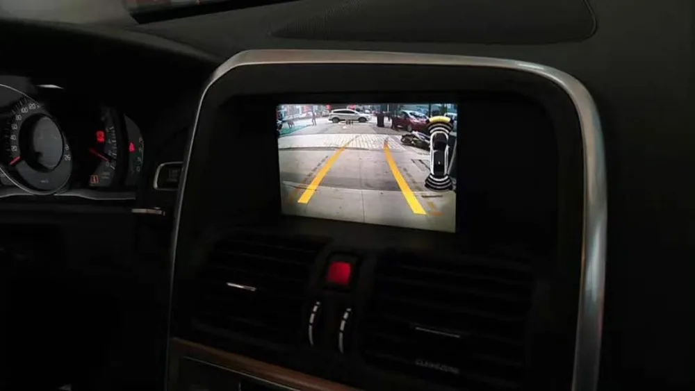 Интерфейс камеры заднего вида для 2015 New Volvo XC60 V40 V60 S60 S80L с руководством по парковке