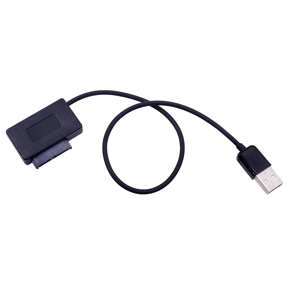 CHIPAL USB 2 0 до 7 + 6 13Pin мини SATA II Кабель адаптер с Светодиодный индикатор для ноутбука