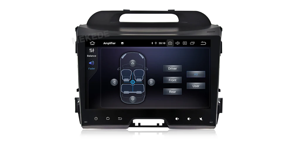 Mekede android 9,0 автомобильный Радио плеер для KIA sportage 2011- автомобильный магнитофон gps DVD PX30 wifi bluetooth carplay DAB