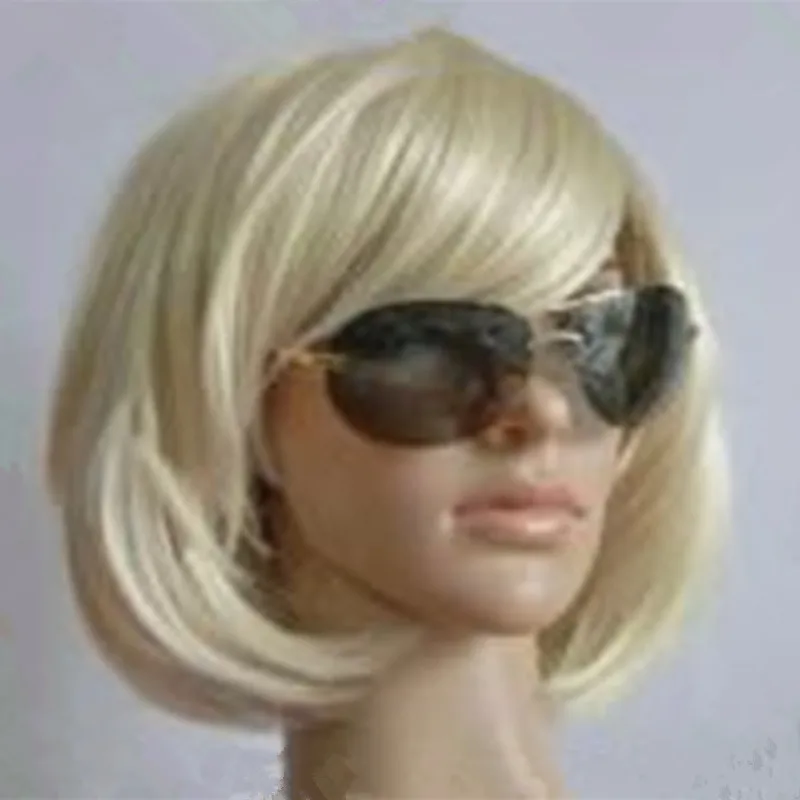 HAIRJOY Woman Vogue Brown Straight Short Synthetic Hair Wigs Free Shipping 6 Colors Available