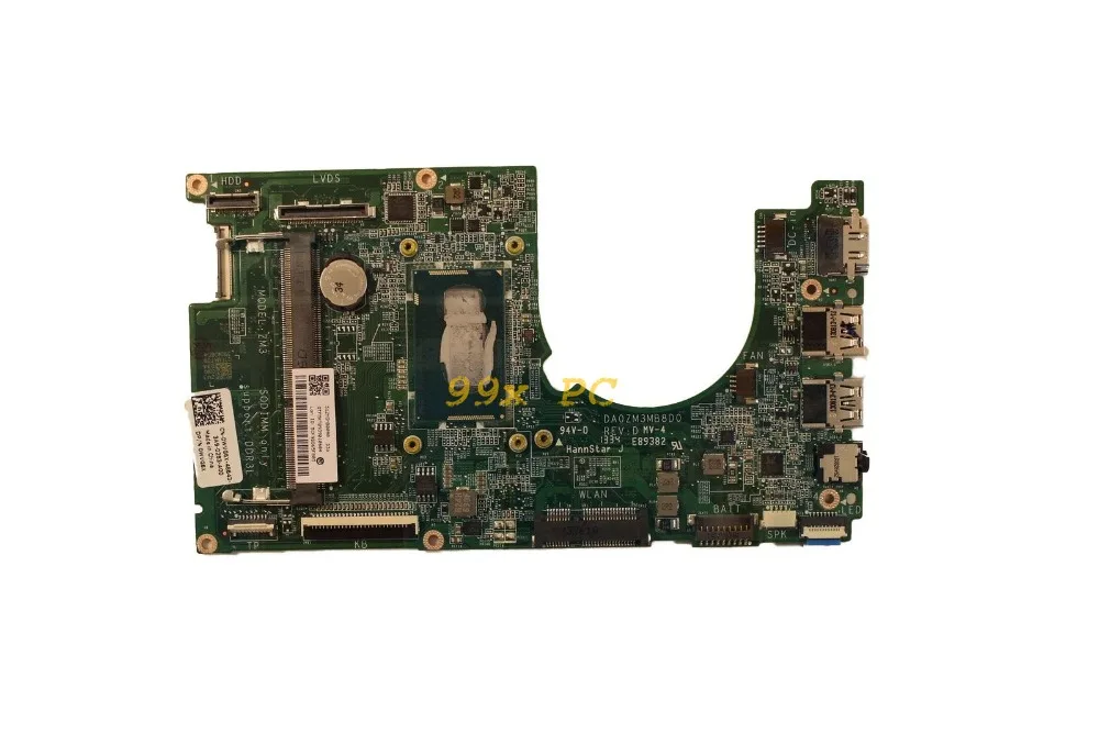Материнская плата для ноутбука DELL Inspiron 11 (3137) W/2955U процессор WVG6X 0WVG6X CN DA0ZM3MB8D0