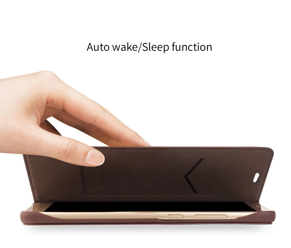 QIALINO роскошный чехол ручной работы для huawei Ascend mate 9 из натуральной кожи чехол для huawei mate 9 ультра тонкий флип чехол 5,9 кобура