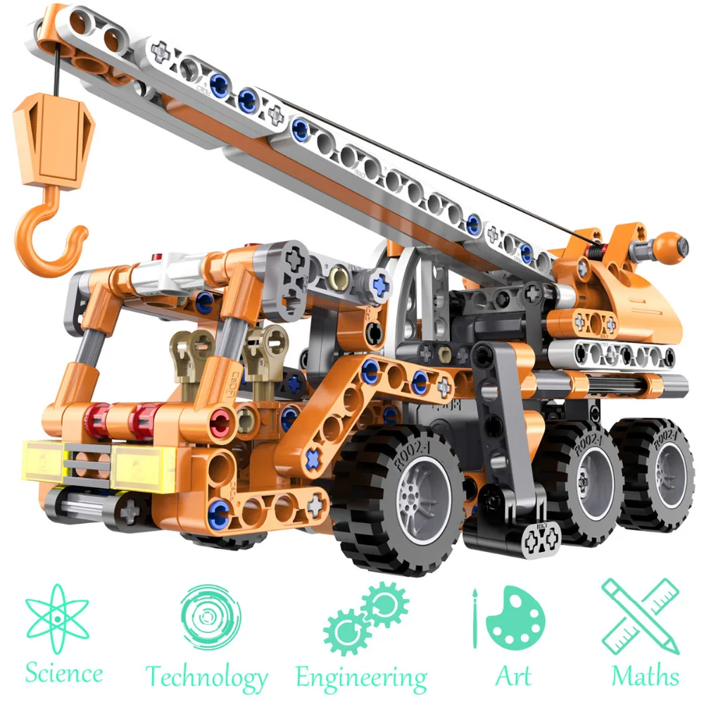 Инженерный кран транспортных средств бульдозер строительные блоки Combinable