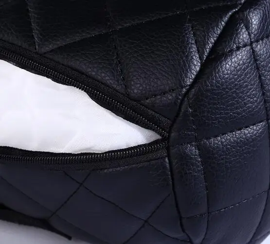 Цилиндрическая полиуретановая кожа с памятью хлопковое автомобильное сиденье