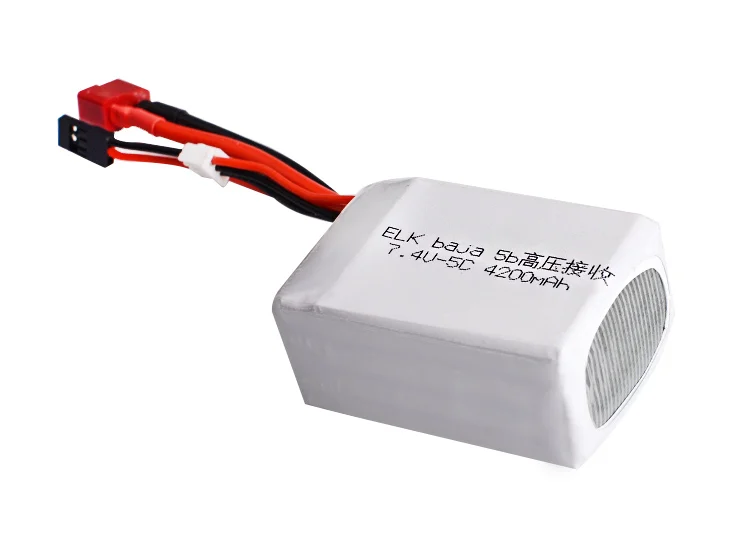 Аккумулятор Lipo 7 4 В 4200 мАч 5C 2S Мощный приемник высокого напряжения 5t 5sc для
