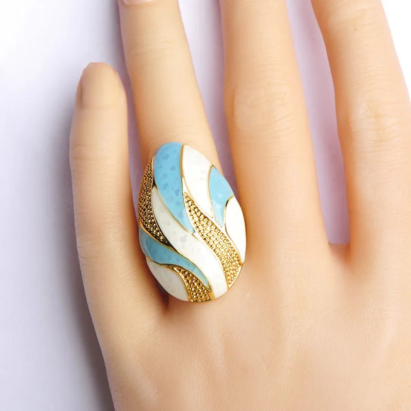 Madrry Индивидуальные комплекты ювелирных изделий в форме яйца серьги кольцо для