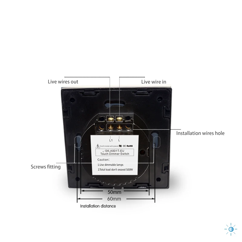 Бесплатная доставка сенсорный диммер стандарт ЕС настенный выключатель золотой