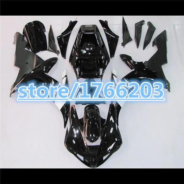 

Hot style gloss black full Fairing for YZF R1 02-03 YZF-R1 2002-2003 YZF1000 YZF R1 02 03 2002 2003 BBF