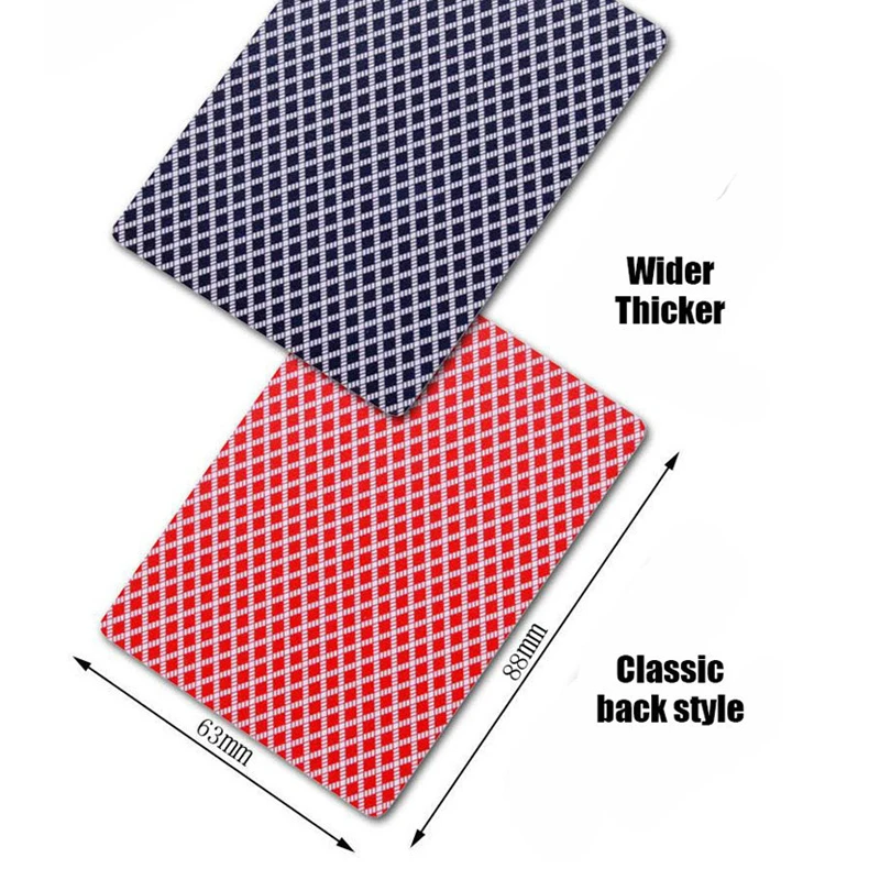 Пластиковые карты ПВХ водонепроницаемые игральные азартные игры техасский