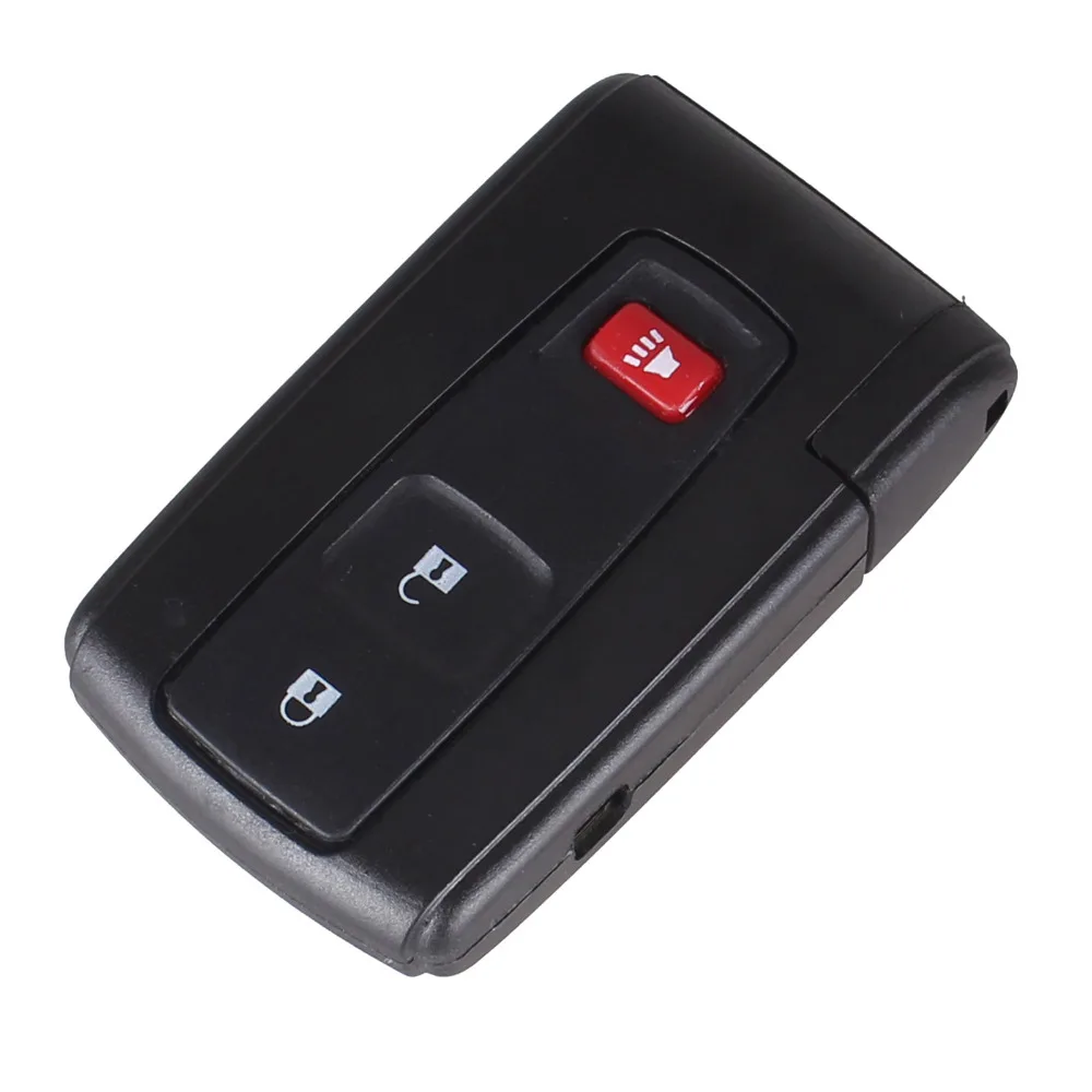 Чехол брелок KEYYOU для автомобильного дистанционного ключа 2 + 1 с 3 кнопками Toyota Prius