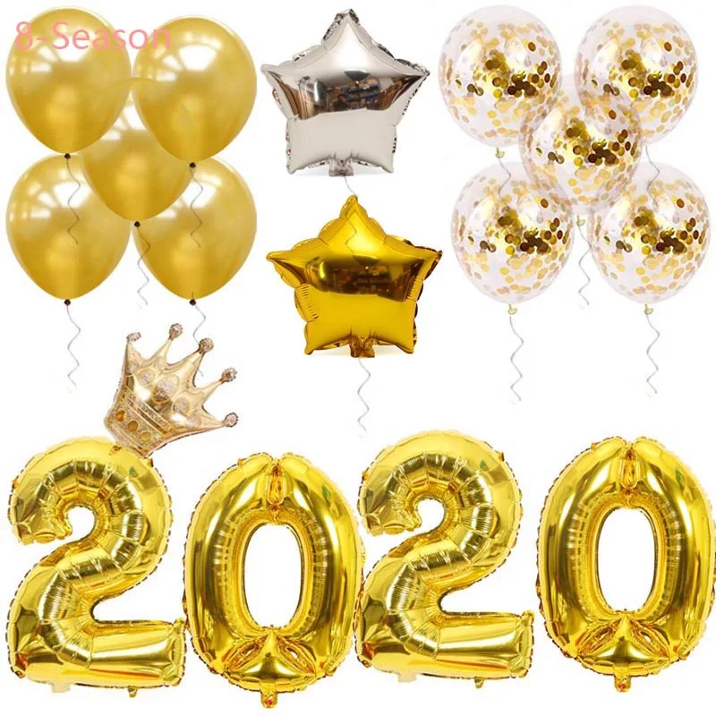 8 сезон украшения для новогодвечерние розовые золотые серебряные новогодние