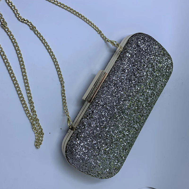 Королевские ночные ручки светильник лые золотые блестки Жесткий Чехол клатч