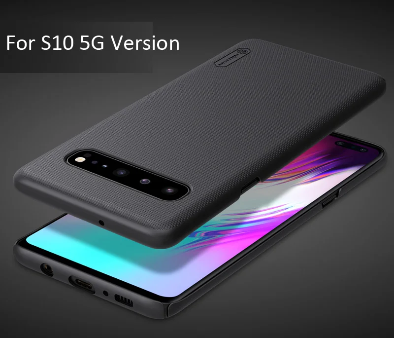 Матовый чехол Nillkin для Samsung Galaxy S10 Plus Lite жесткая пластиковая задняя крышка
