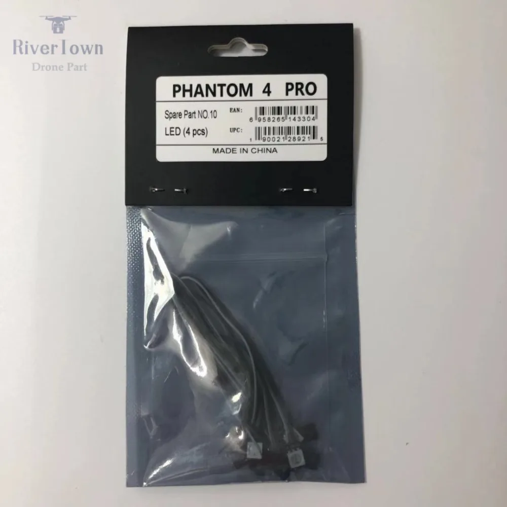 100% Оригинальный ремонтный светодиодный светильник для DJI Phantom 4 Pro с кабелем