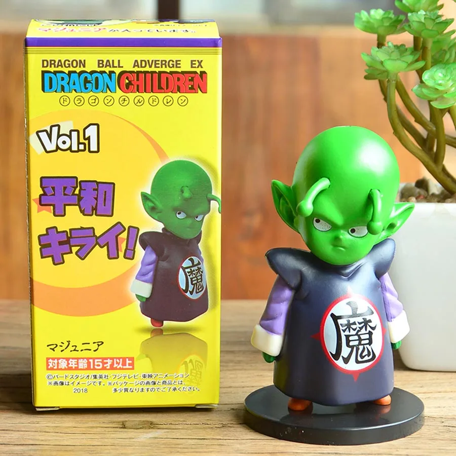 11X5 см мини Dragon ball Гоку велосипед Qiqi с логотипом и надписью из маленький персонажи