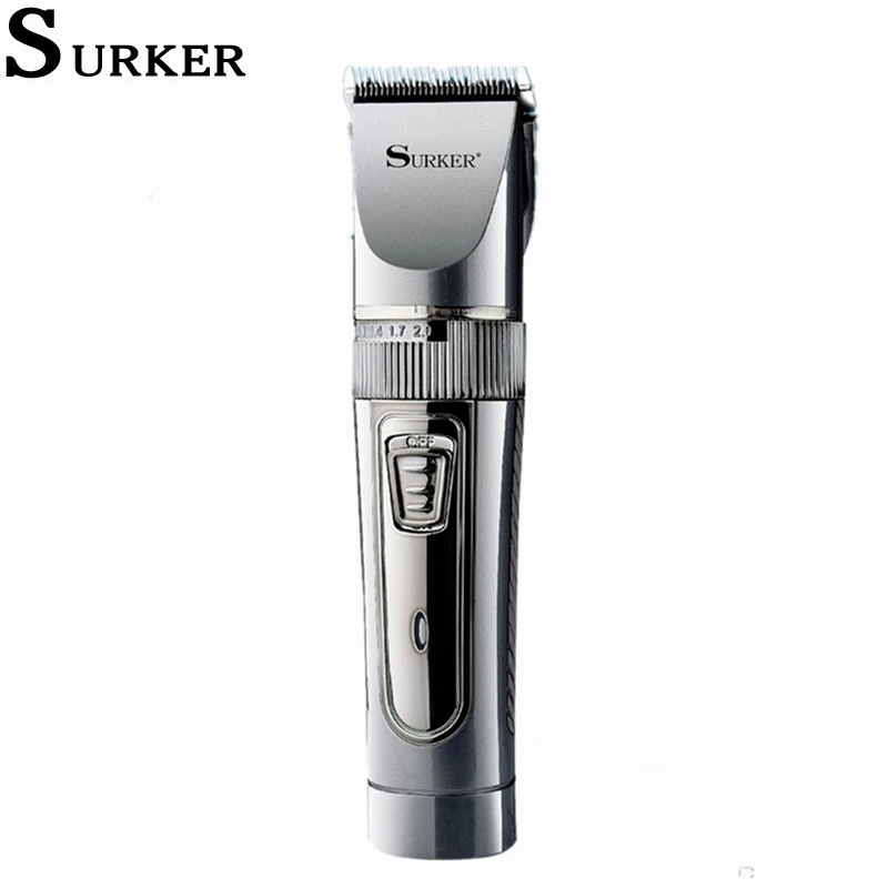 Surker 5 в 1 электрическая машинка для стрижки волос, IPX5 Водонепроницаемый Для мужчин стрижка машина Профессиональная парикмахерская Перезаряжаемые машинка для стрижки волос SK-0068